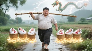 Ważący 200 funtów wieśniak przygarnia supermocne pięcioraczki — dzięki temu staje się wymarzonym mężczyzną swojej przystojniaczki!