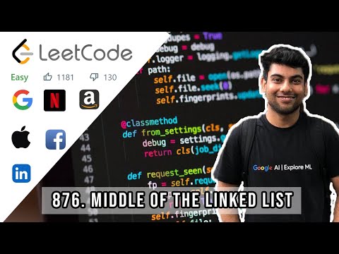 Middle of the Linked List (Java) | Leetcode 876 | #365DaysOfLeetcode | Hindi
