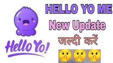 Hello yo me new update/new friends banye