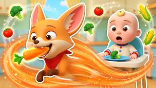 Yummy Vegetables Song 🥕🥦✨ | Magic SUPERPOWERS for Picky Eaters! | Nursery Rhymes &amp; Kids Songs