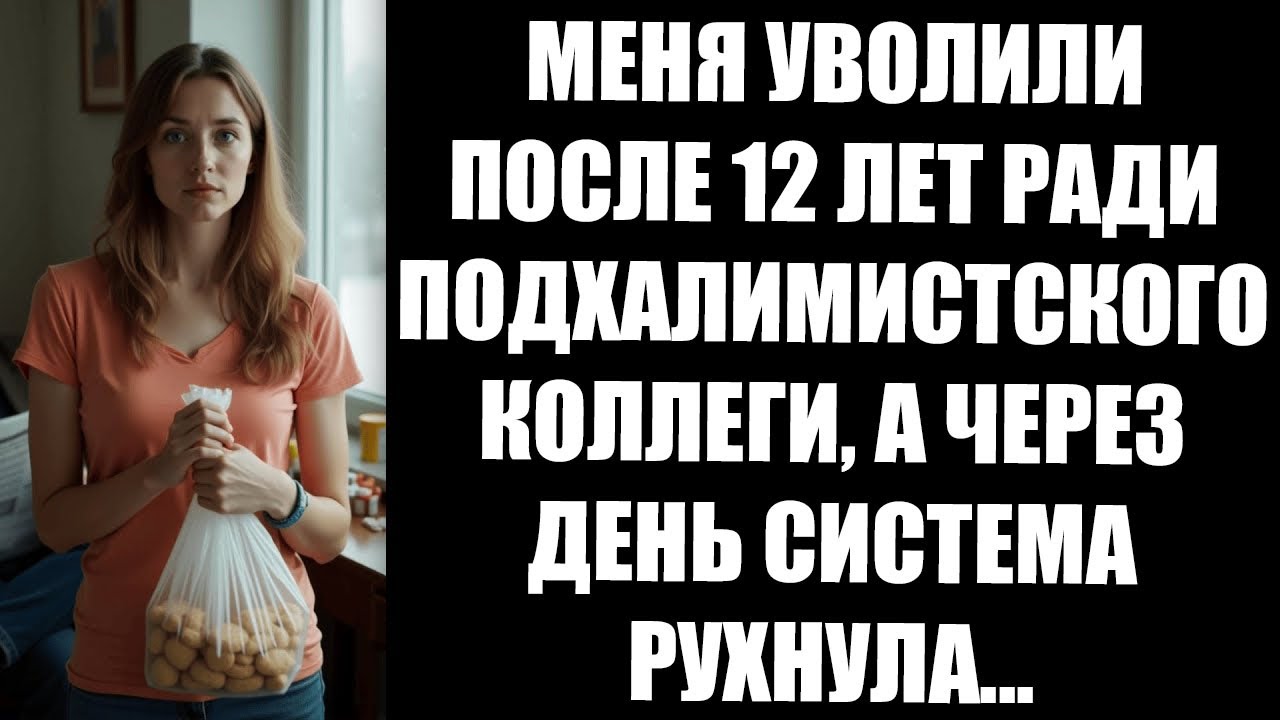 МЕНЯ УВОЛИЛИ ПОСЛЕ 12 ЛЕТ РАДИ ПОДХАЛИМИСТСКОГО КОЛЛЕГИ, А ЧЕРЕЗ ДЕНЬ СИСТЕМА РУХНУЛА