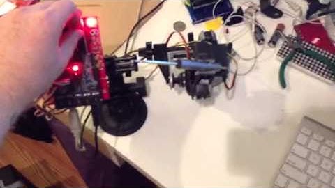 Multi-Servo Control Station, Node.js Arduino