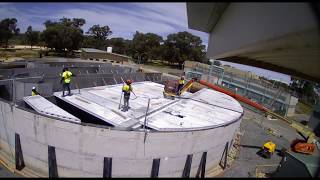 Perth Drinking Water Tank Refurbishment Time Lapse