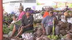 Ronnie in Samoa- Market