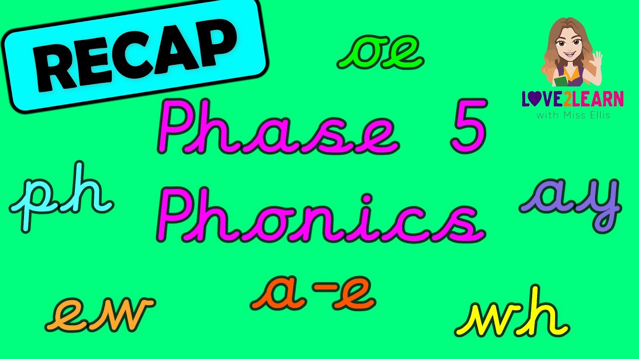 Phonics: Phase 5 Recap of sounds with Miss Ellis 💚 - YouTube
