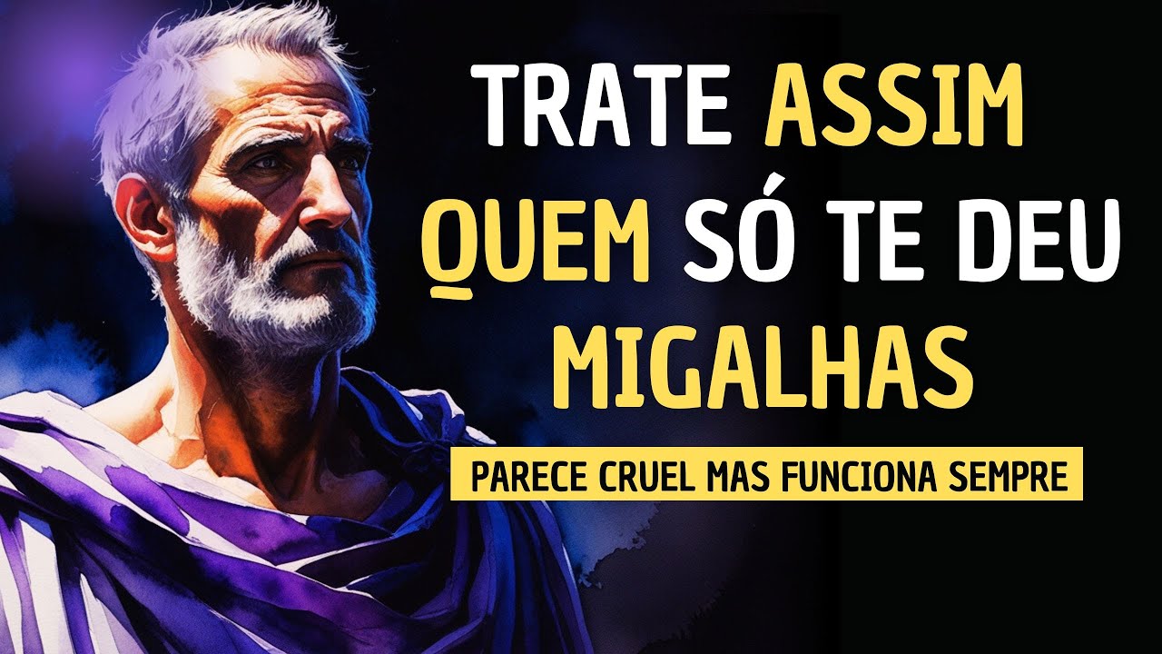 COMO FAZER SE ARREPENDER quem só te deu MIGALHAS  - ESTOICISMO
