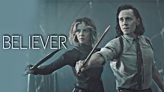 Loki & Sylvie - Believer Resimi