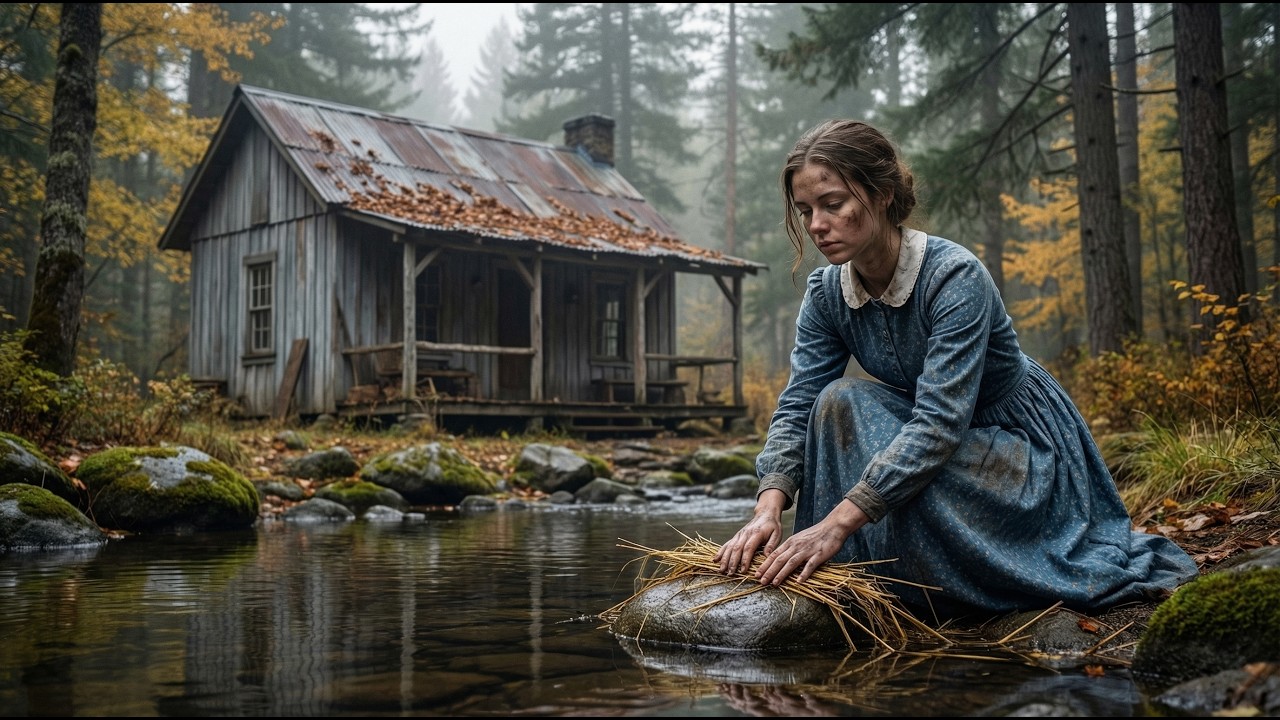 La echaron los suegros, ella compró una cabaña en ruinas por $5    Los dejó con la boca abierta cuan