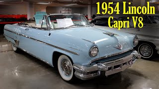 Beautifully Restored 1954 Lincoln Capri Convertible 317 V8 at Gateway Classic Cars