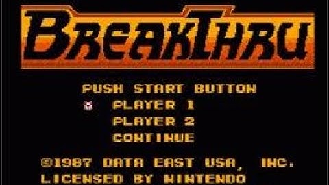 BreakThru (NES) Speedrun in 6;48