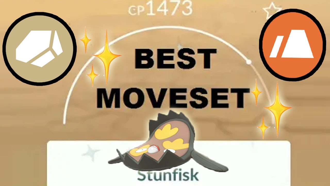 SHINY GALARIAN STUNFISK BEST MOVESET FOR PVP in the Great League in