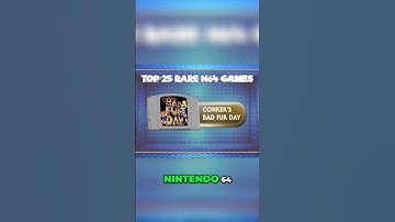 TOP 25 RARE N64 GAMES #gaming #games #collecting