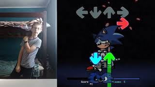 Friday Night Funkin Lost My Mind - Sonic Vs. Xain In Real Life (Fnf Irl) (Sonic.exe/Fleetway) Resimi