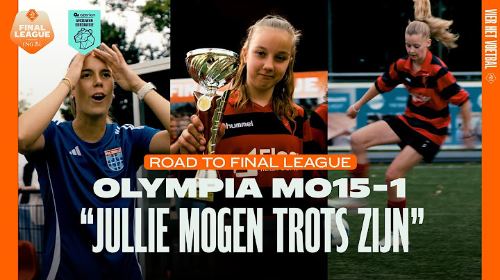 "Jullie mogen trots zijn" 👏 I 𝗥𝗼𝗮𝗱 𝘁𝗼 𝗙𝗶𝗻𝗮𝗹 𝗟𝗲𝗮𝗴𝘂𝗲: Olympia MO15-1 ❤️‍🔥