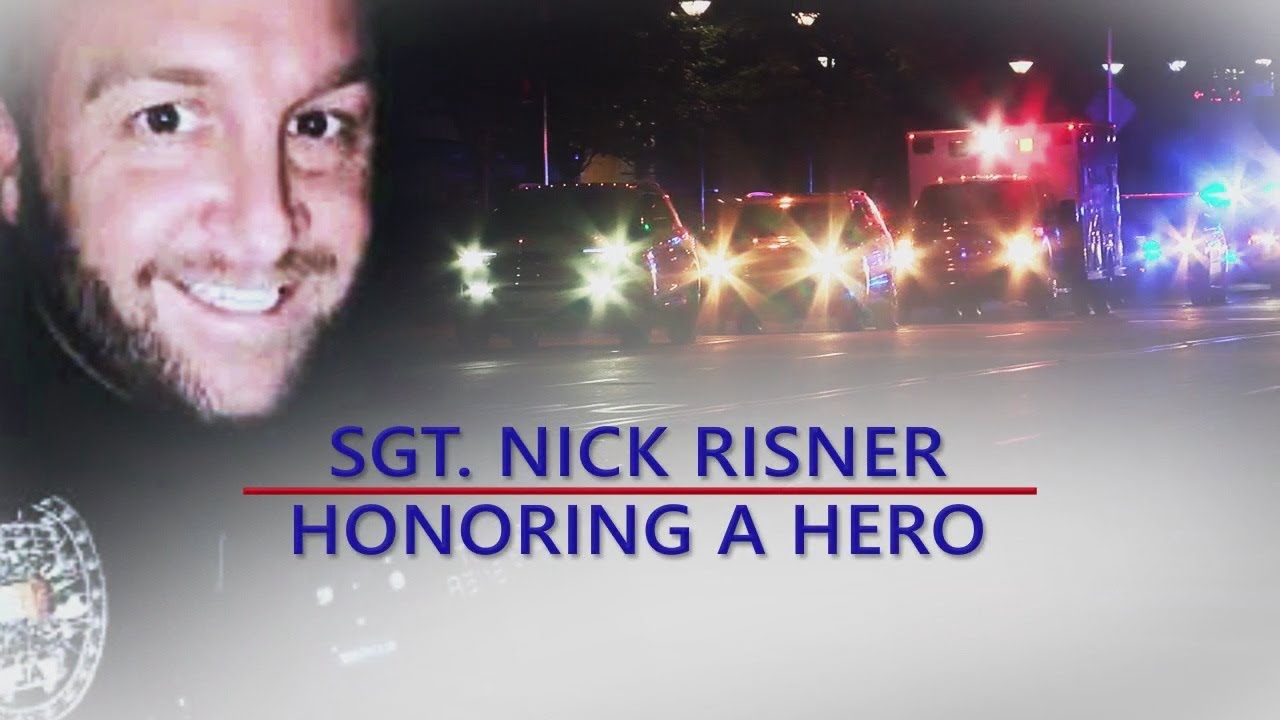 Honoring a Hero: The funeral of Sheffield Police Sgt. Nick Risner - YouTube