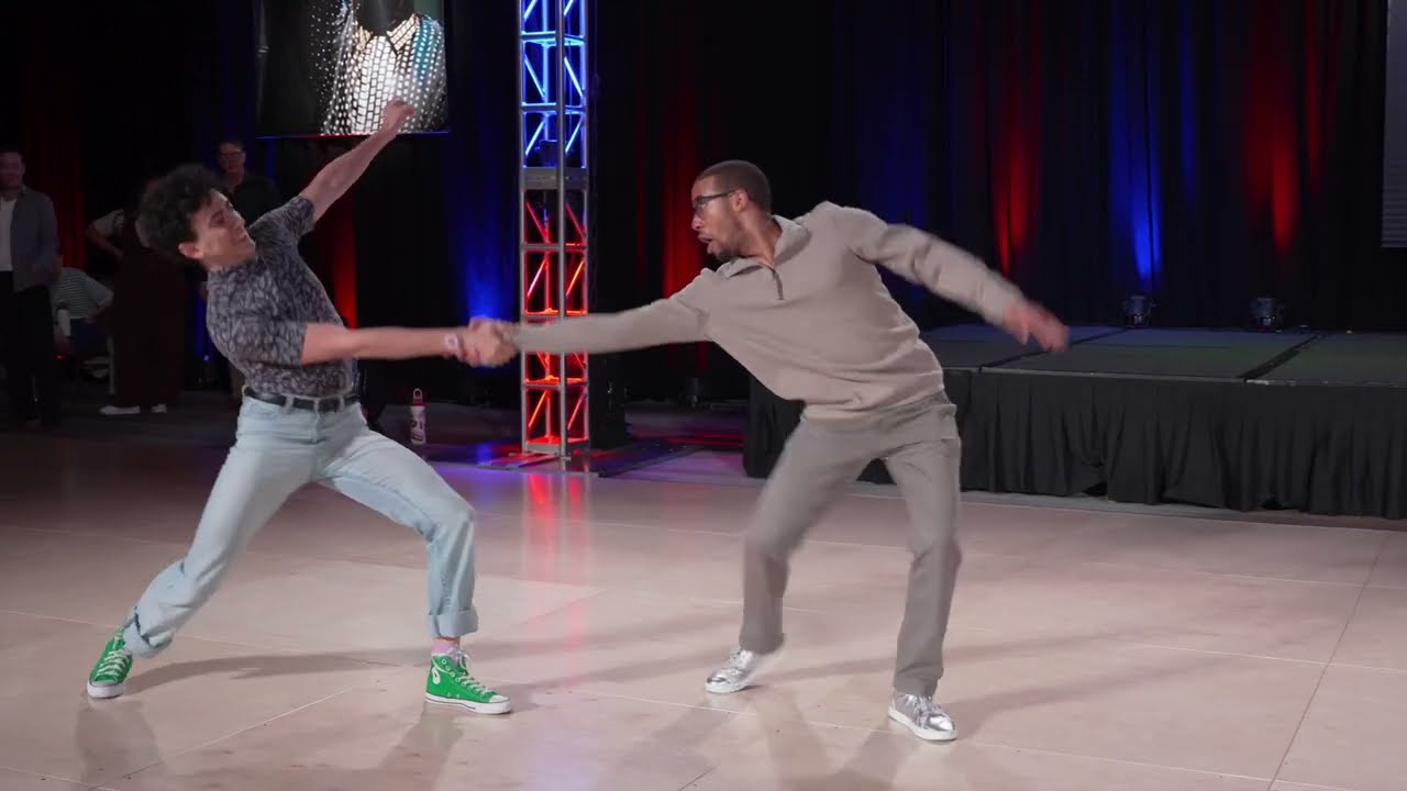 Lindyfest 2025: Invitational Lindy Draw - Caleb & Brandon