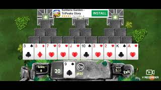 Magic towers solitaire