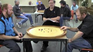 2013 Hamilton Crokinole Tournament Finals - Beierling v Beierling 1/3
