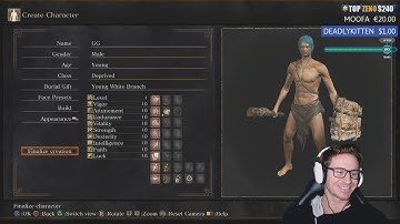 Dark Souls 3 SL1 DEPRIVED CLASS RUN (Level 1 w/Starting Gear Only)