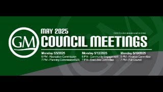 Golf Manor Finance Committee Meeting - May 19, 2025 @ 6 PM