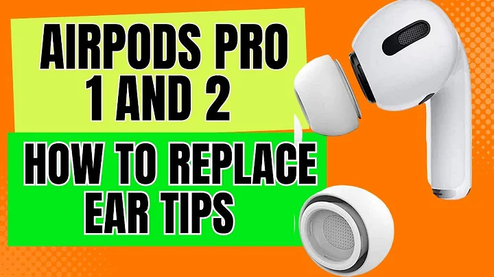How to Replace Apple AirPods Pro 1st and 2nd Ear Tips Buds |  Remove | Install  | Memory Foam