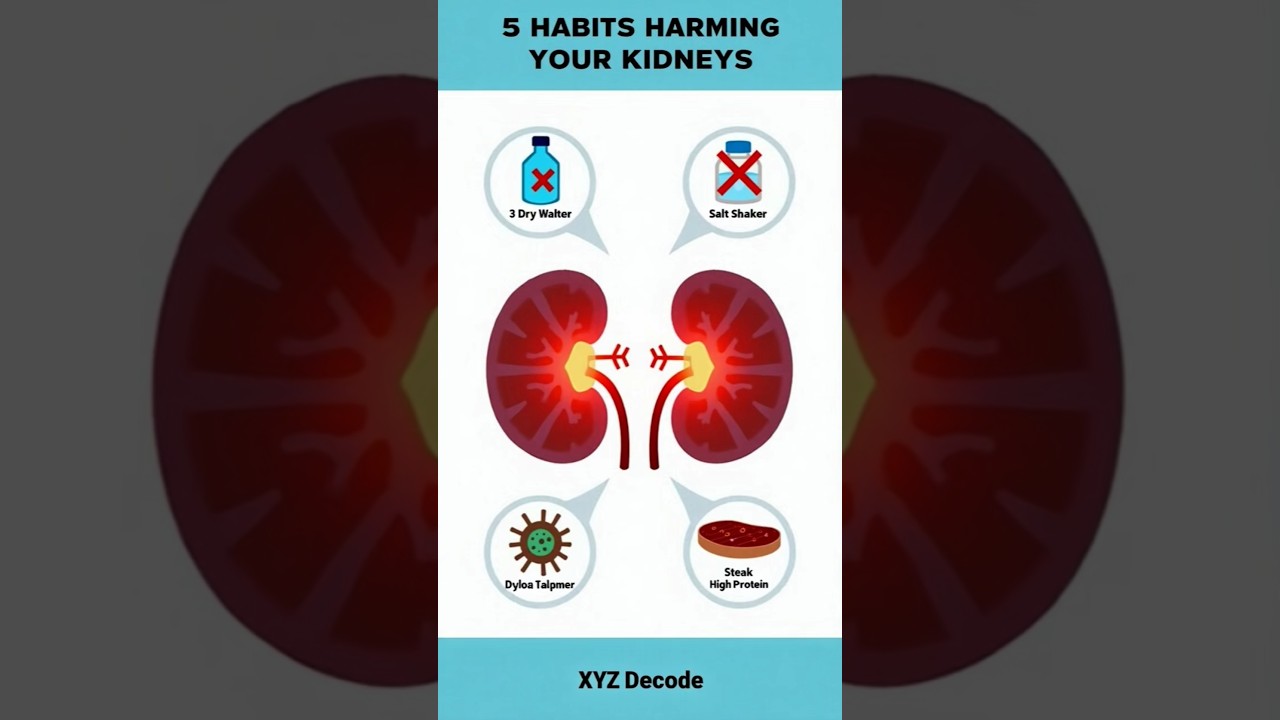 5 Kidney-Damaging Habits You Must Avoid! 🚫💧 #4 Will Shock You