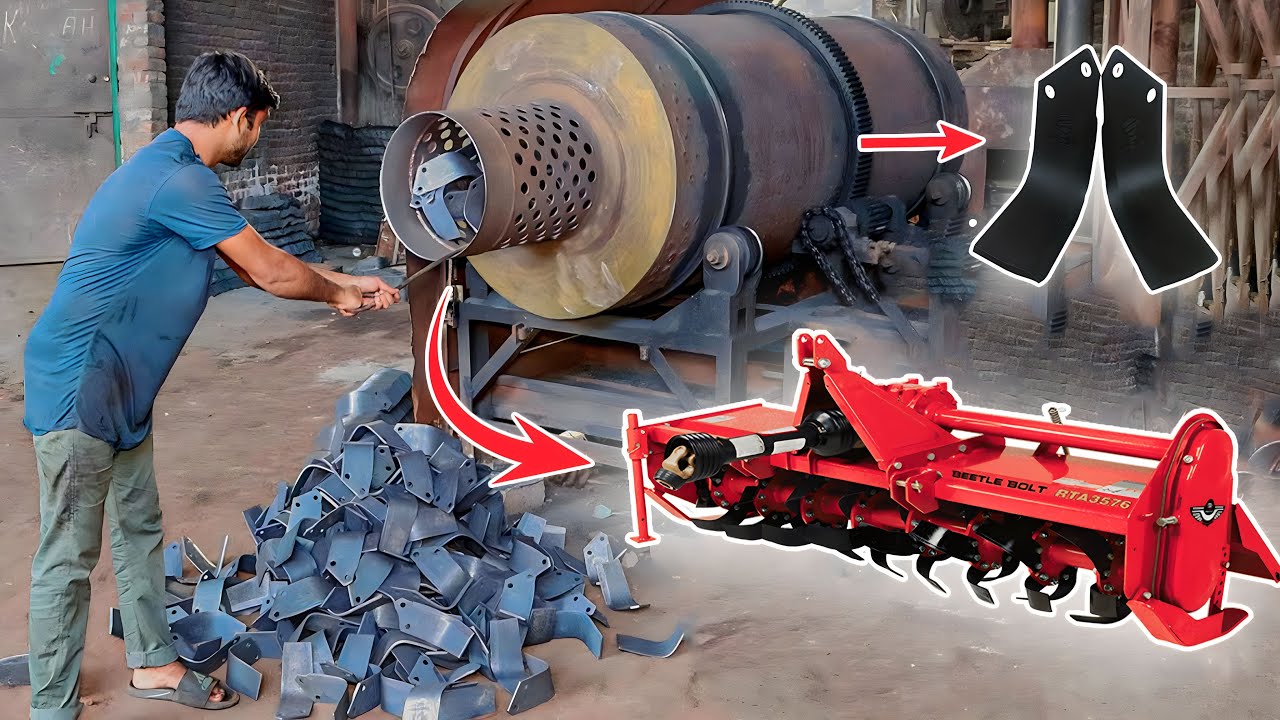 Process of Making Agriculture Cultivator Blades How Making Cultivator