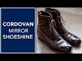 How To Mirror Shine Cordovan Boots | Kirby Allison