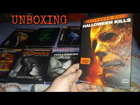 Halloween Kills DVD UNBOXING + Halloween Movie Collection