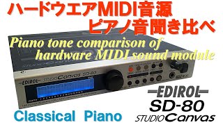 Roland EDIROL SD-80 Classical PIANO