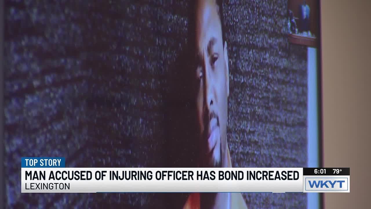 Accused man held without bond after Lexington officer dragged by car ...