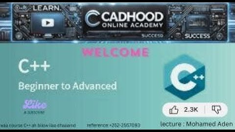 C++ course Af Somali ah