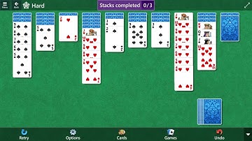 Microsoft Solitaire Collection: Spider - Hard - August 16, 2023