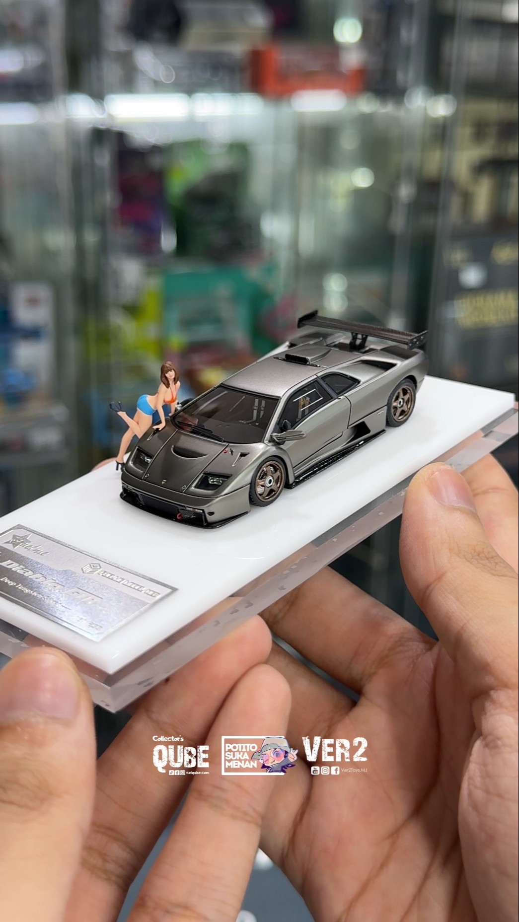 singerporsche #diablogtr #fxxk #resinart #premium64 #164scale