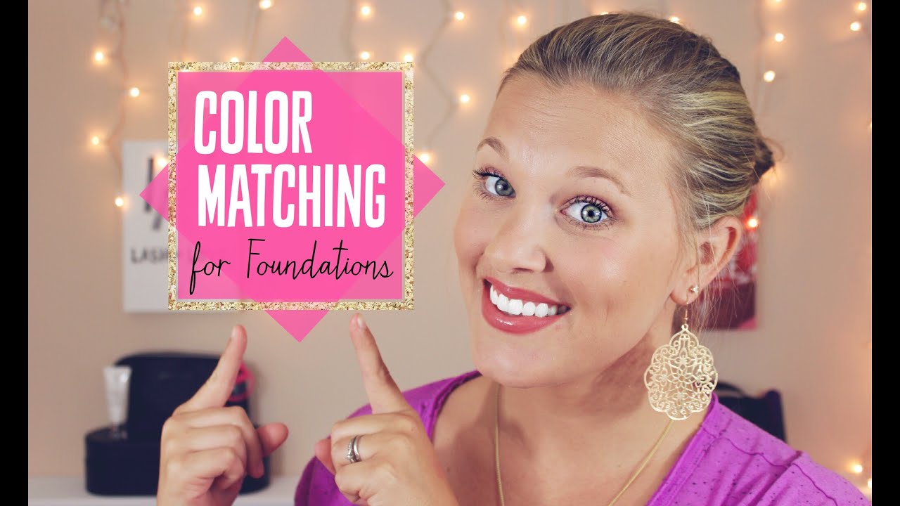 Younique Foundation Colour Match Chart