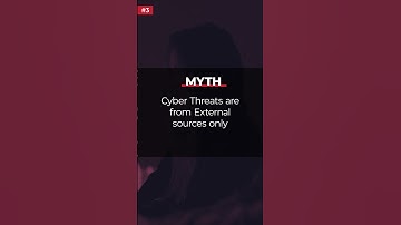 Top 5 Cybersecurity Myths And Facts | Cybersecurity Facts 2022 | Cybersecurity #Shorts | Simplilearn