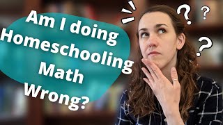 How to teach Math in your Homeschool // Ideas and Thoughts on how to teach Math to SUCCEED
