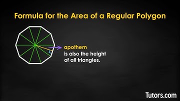 How to Find the Area of Regular Polygons