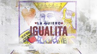 Video thumbnail of "Leonardo Aguilar - La Quiero Igualita (Lyric Video)"