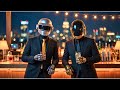 🌃🤖 DAFT PUNK Skyline Lounge Vibes | Chillwave, Synthwave, Retro Funk, Nu Disco, Electronic Playlist