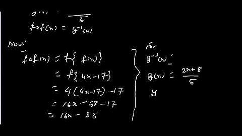 Grade 10, Optional Mathematics for Nepali Students - #24 Composite Function Exercise