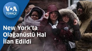 New Yorkta Olağanüstü Hal İlan Edildi Voa Türkçe