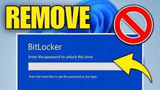 How To Remove BitLocker In Dell Laptop (Windows 11)