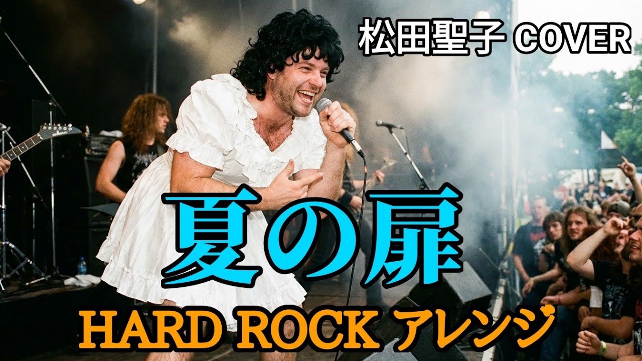 松田聖子の夏の扉をうる覚えで歌う海外の歌手 #aicover #jpop #歌謡曲