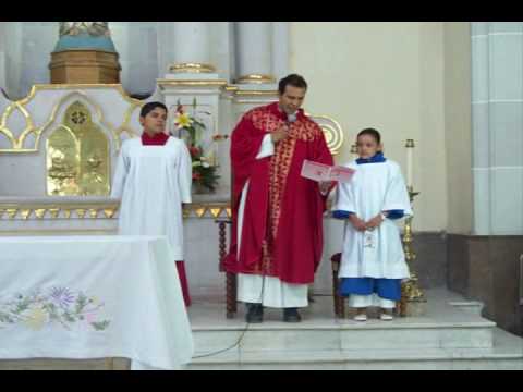 Consagracion de la Parroquia del Sagrado Corazn de...