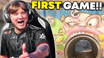 S1MPLE PLAYS FIRST GAME ON OVERPASS AFTER THE UPDATE!! (ENG SUBS) | CS2