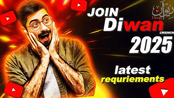 Join Diwan MCN in 2025 —Step-by-Step Guide for Small Channels | Requirements Tips & High-CPM Secrets