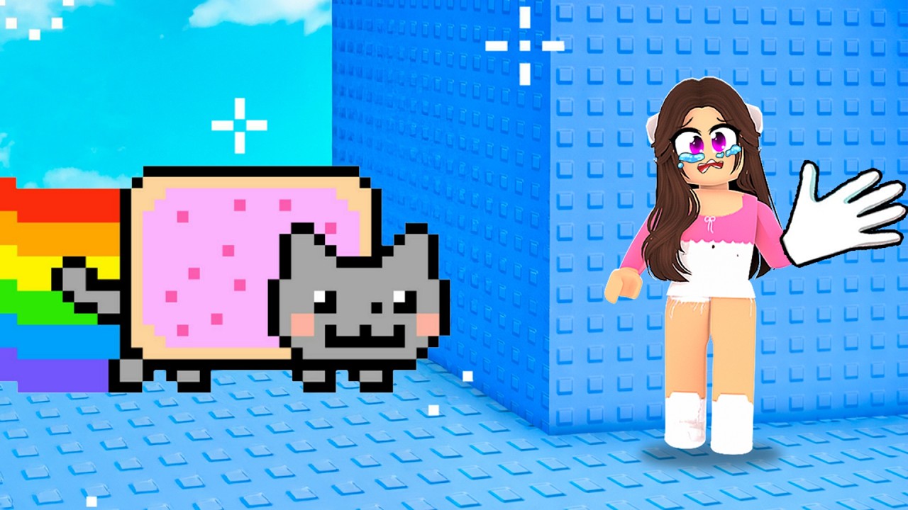 Roblox'ta NYAN CAT Troll KULESİNDE HAYATTA KALMAK !!