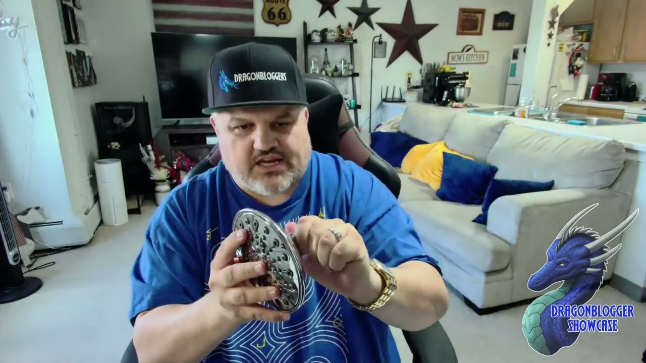 Showcasing EMBATHER Shower Head With 6 Spray Settings