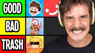 Rating Roblox YouTubers (Tier List)